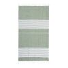 Sagaform Ella Serviette de hammam coton bio 145x250cm Vert | sans marquage
