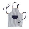 Tablier Lord Nelson Victory à rayures Bleu foncé-Blanc | sans marquage | non disponible | non disponible