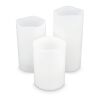 Ensemble de 3 bougies LED Koselys (fonctionnant à piles) Crème | sans marquage | non disponible | non disponible