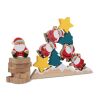 InSideOut FSC Jeu d'équilibre du Père Noël en bois blanc | sans marquage | non disponible | non disponible