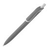 Stylo Click-Shadow soft-touch Fabriqué en Allemagne Gris | Impression Numérique 3D | à 270 degrés sous le clip | 50 mm x 6 mm | non disponible