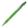 Paris soft touch, encre bleue R-AL Vert clair | Gravure | dans le prolongement du clip | 35 mm x 8 mm | non disponible