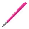 Stylo bille Atlas, couleurs opaques et pointe métal Rose | Sérigraphie 1 couleur | à 270 degrés du clip | 50 mm x 25 mm | non disponible