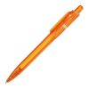 Stylo Ducal Clear transparent Orange-Orange | Sérigraphie 1 couleur | à 270 degrés du clip | 40 mm x 25 mm | non disponible