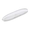 Etui oval 2 stylos Blanc | Tampographie 1 couleur | couvercle | 40 mm x 20 mm | non disponible