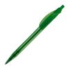 Stylo Cosmo Transparent Vert-Vert | Sérigraphie 1 couleur | dans le prolongement du clip | 45 mm x 25 mm | non disponible