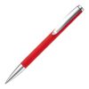 Stylo Modena Métal toucher doux Rouge / blanc | Gravure | à 270 degrés du clip | 40 mm x 6 mm | non disponible