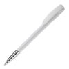 Stylo Deniro Opaque Pointe métal Blanc