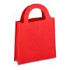 Sac cadeau en feutre 15x21cm Rouge / blanc | sans marquage | non disponible | non disponible