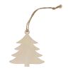 Ornement de Noël en bois en forme de sapin Nature | sans marquage | non disponible | non disponible