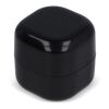 Baume à lèvres cubique en ABS recyclé Noir | sans marquage | non disponible | non disponible