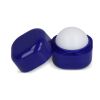 Baume à lèvres cubique en ABS recyclé Bleu / Blanc