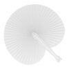 Mini éventail pliable Blanc | sans marquage | non disponible | non disponible