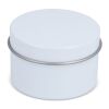 Bougie parfumée à base de plantes Dhyana en étain recyclé Blanc | sans marquage | non disponible | non disponible