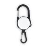Porte-cartes à mousqueton double sens Blanc | sans marquage | non disponible | non disponible