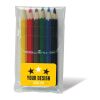 Pochette crayons de couleurs Assortiment fluorescent | sans marquage | non disponible | non disponible | non disponible