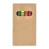 6 crayons de couleur dans une boîte de bricolage Nature | sans marquage | non disponible | non disponible