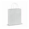 Sac en papier kraft 90g/m² 22x10x31cm Blanc | sans marquage | non disponible | non disponible | non disponible