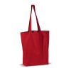 Sac à bandoulière toile 250g/m² 41x12x43cm Rouge / blanc | sans marquage | non disponible | non disponible | non disponible