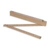 Règle pliante en bois 2m premium, naturel Nature | sans marquage | non disponible | non disponible | non disponible