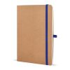 Cahier à couverture souple Papier kraft A5 Bleu / Blanc | sans marquage | non disponible | non disponible
