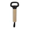 Décapsuleur avec manche en bois et dragonne noir | sans marquage | non disponible | non disponible | non disponible