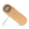 Ouvre-bouteille multifonctionnel en bambou Nature | sans marquage | non disponible | non disponible | non disponible