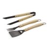 Set barbecue avec manche bois Nature | sans marquage | non disponible | non disponible | non disponible