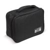 Trousse de voyage pour câbles et chargeurs noir | sans marquage | non disponible | non disponible | non disponible