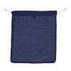Sac de courses, réutilisable, en coton OEKO-TEX® 25x30cm Bleu foncé | sans marquage | non disponible | non disponible | non disponible