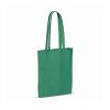 Sac en coton recyclé 140g/m² 38x42cm Vert foncé | sans marquage | non disponible | non disponible | non disponible