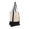 Sac à provisions en coton OEKO-TEX® 140g/m² 40x10x35cm Noir | sans marquage | non disponible | non disponible | non disponible
