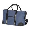 Sac de week-end en toile de coton recyclé Harper Bleu foncé | sans marquage | non disponible | non disponible