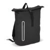 Sac à dos à enroulement 20L en R-PET 600D enduit de PU Noir | sans marquage | non disponible | non disponible