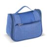 Trousse de toilette de voyage Kora en rPET 300D Bleu / Blanc | sans marquage | non disponible | non disponible
