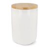 Boîte en céramique et bambou 900ml Blanc | sans marquage | non disponible | non disponible | non disponible