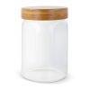 Boîte en verre & bambou 900ml Transparent | sans marquage | non disponible | non disponible | non disponible