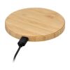 Pad de charge sans fil en bambou 15W Nature | sans marquage | non disponible | non disponible