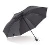 Parapluie Deluxe réversible 23” avec ouverture/fermeture automatique noir | sans marquage | non disponible | non disponible | non disponible