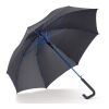 Parapluie canne 23” à ouverture automatique Noir-Bleu / Blanc | sans marquage | non disponible | non disponible | non disponible