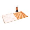Serviette de plage R-PET à séchage rapide 100 × 180 cm, sublimation Orange | sans marquage | non disponible | non disponible