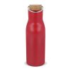 Bouteille isotherme avec couvercle en bambou 500ml Rouge foncé | sans marquage | non disponible | non disponible | non disponible