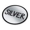 Vinyl Sticker Rond Ø 20 mm Argent | sans marquage | non disponible | non disponible | non disponible