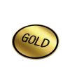 Vinyl Sticker Rond Ø 20 mm Or | sans marquage | non disponible | non disponible | non disponible