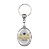 Porte-clés métal ovale Argent | sans marquage | non disponible | non disponible | non disponible