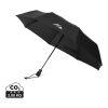 Parapluie tempête 23'' en rPET AWARE™ Nordic Drift Trail noir | sans marquage | non disponible | non disponible
