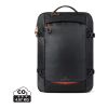 Sac à dos de voyage 25L en RCS Nordic Drift noir-orange | sans marquage | non disponible | non disponible | non disponible