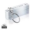 Mini règle pliable porte-clés blanc | sans marquage | non disponible | non disponible