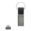 Porte-clés luxe en PU et alliage de zinc recyclé RCS noir | sans marquage | non disponible | non disponible