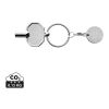 Porte-clés jeton et clé de radiateur en alliage de zinc RCS argent | sans marquage | non disponible | non disponible